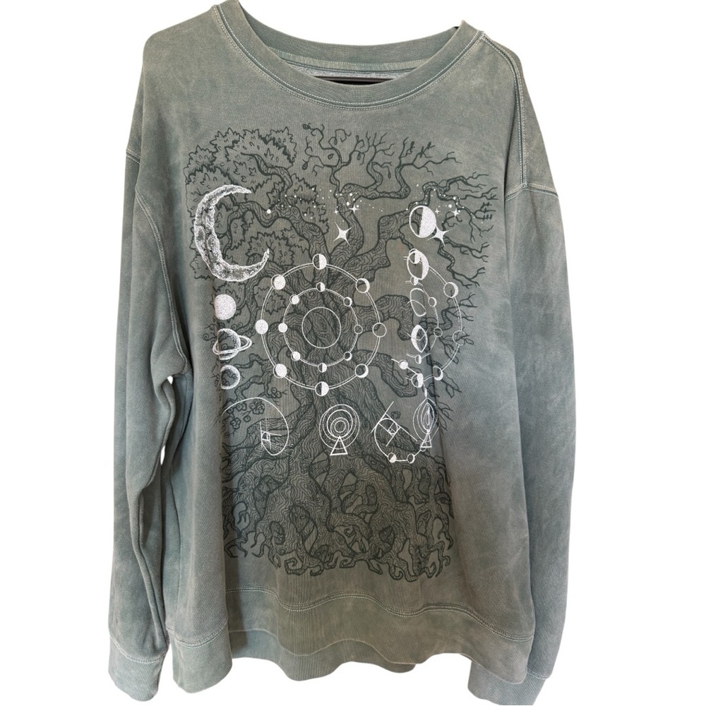 In Your Face TREE OF THE UNIVERSE Sweatshirt XL